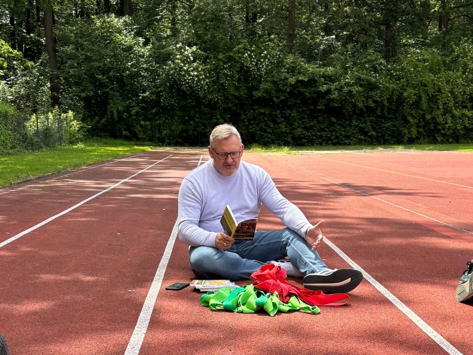 olaf beim lesen